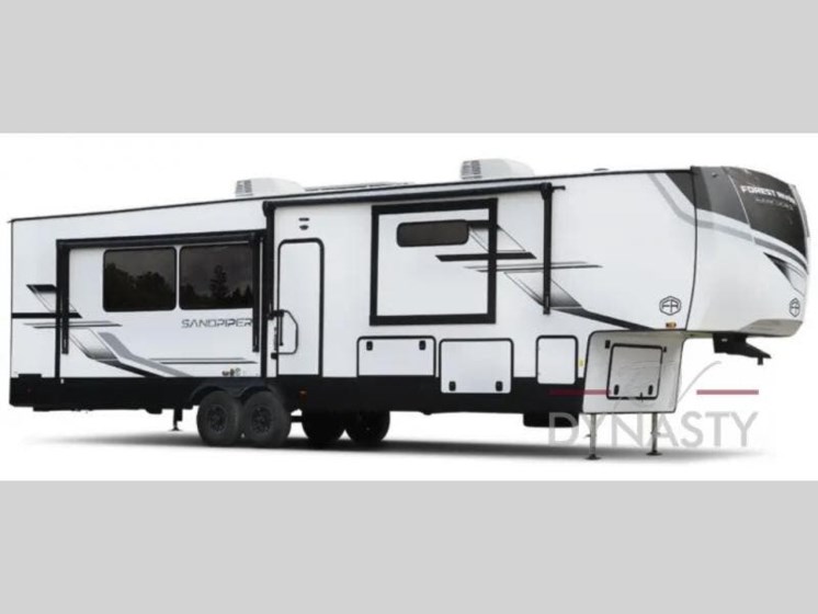New 2026 Forest River Sandpiper 3370RLS available in Bunker Hill, Indiana
