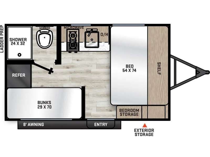 2027 Coachmen Catalina Summit Series 7 134BHX - New Travel Trailer For Sale by RV Dynasty in Bunker Hill, Indiana