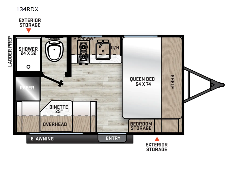 2026 Coachmen Catalina Summit Series 7 134RDX - New Travel Trailer For Sale by RV Dynasty in Bunker Hill, Indiana