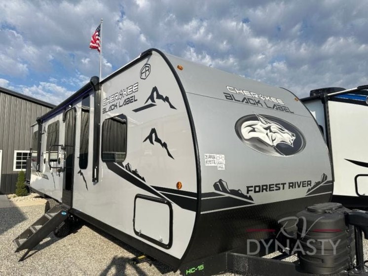 New 2025 Forest River Cherokee Grey Wolf Black Label 25RRTBL available in Bunker Hill, Indiana