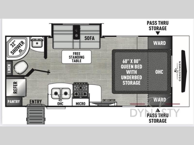 2026 Freedom Express Select 19SE by Coachmen from RV Dynasty in Bunker Hill, Indiana