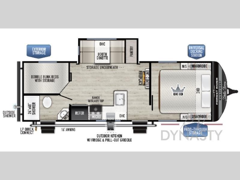 2027 Della Terra 241BH by East to West from RV Dynasty in Bunker Hill, Indiana