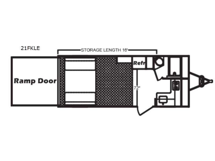 Used 2021 Chinook RPM Extreme 21FKLE available in Bunker Hill, Indiana