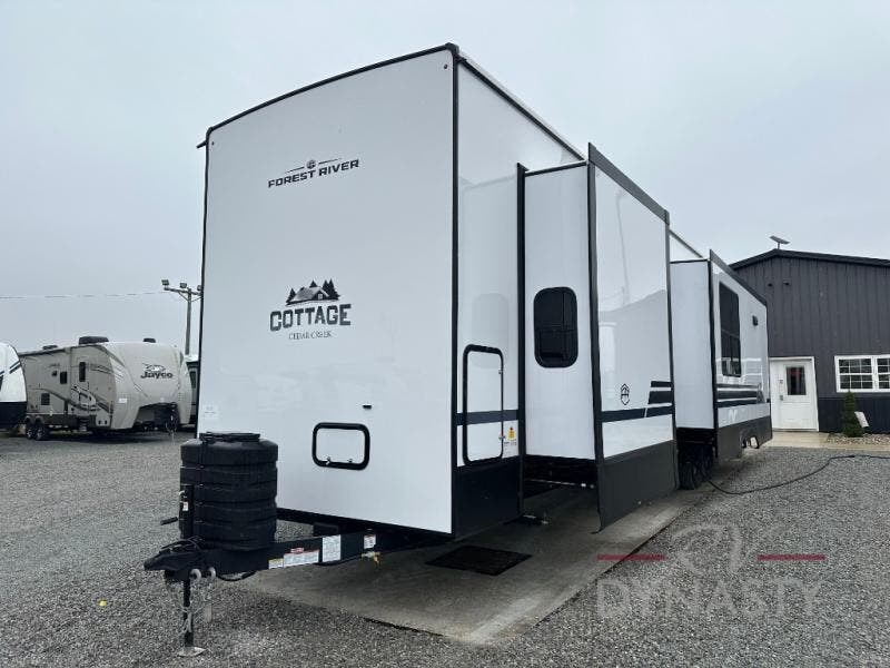 New 2025 Forest River Cedar Creek Cottage 40RDE available in Bunker Hill, Indiana