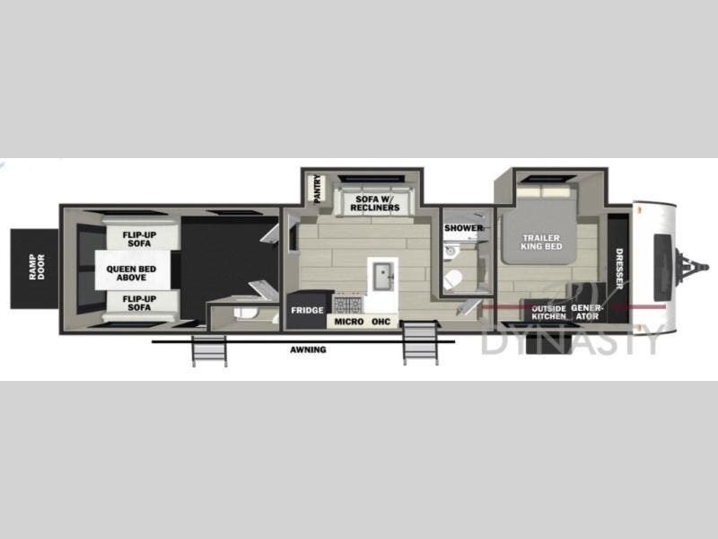 2027 Vengeance Rogue Armored 32L132 by Forest River from RV Dynasty in Bunker Hill, Indiana
