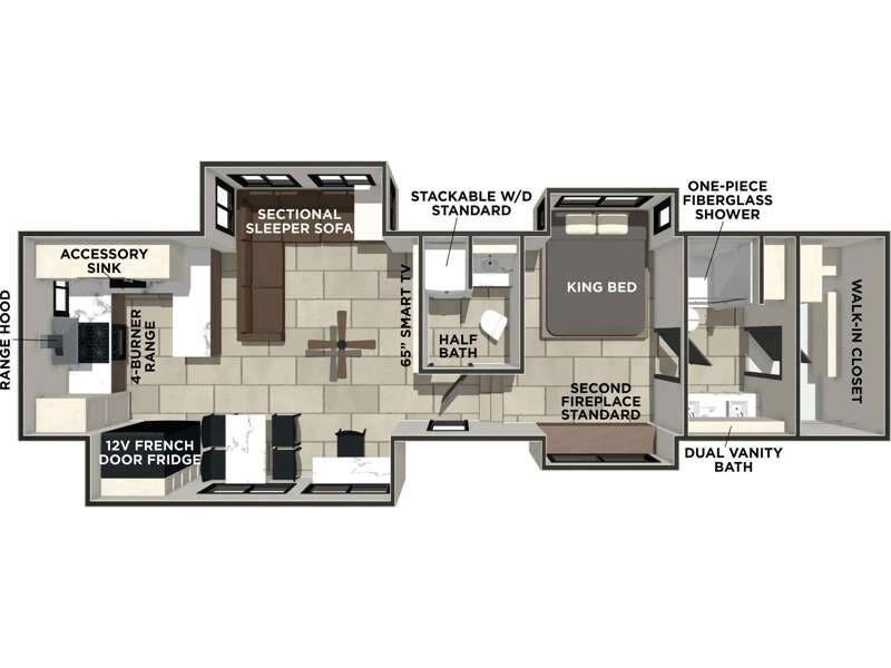 2026 Prime Time Sanibel 38LAUNDRY - New Fifth Wheel For Sale by RV Dynasty in Bunker Hill, Indiana features Slideout