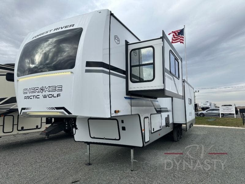 2025 Cherokee Arctic Wolf 3800DECK by Forest River from RV Dynasty in Bunker Hill, Indiana