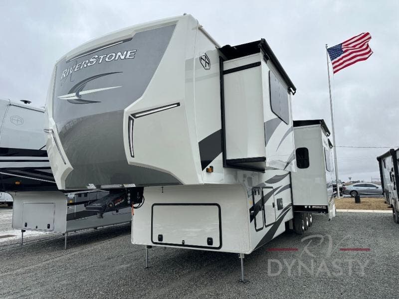 2025 RiverStone 421FK by Forest River from RV Dynasty in Bunker Hill, Indiana
