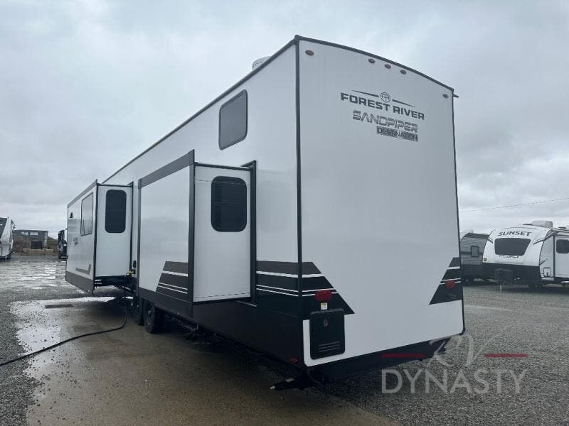 New 2025 Forest River Sandpiper Destination Trailers 421FKL available in Bunker Hill, Indiana