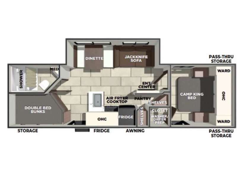 2026 Prime Time Tracer 275BH - New Travel Trailer For Sale by RV Dynasty in Bunker Hill, Indiana features Slideout