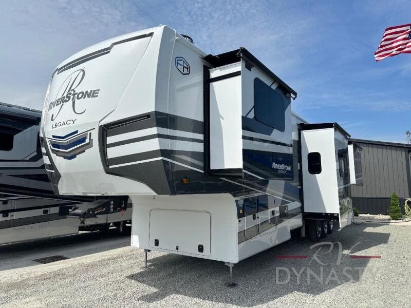 2025 RiverStone 421FK by Forest River from RV Dynasty in Bunker Hill, Indiana