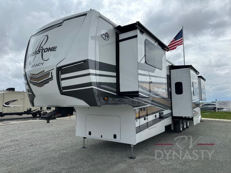 2025 RiverStone 421FK by Forest River from RV Dynasty in Bunker Hill, Indiana