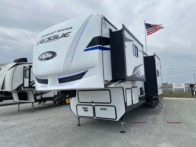 2025 Vengeance Rogue Armored 383G2 by Forest River from RV Dynasty in Bunker Hill, Indiana