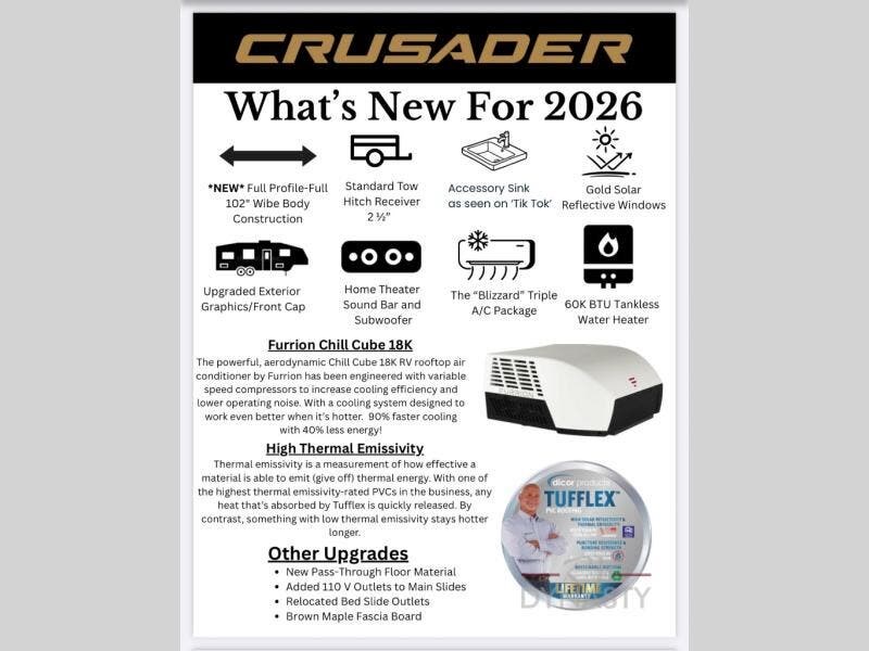 2026 Crusader BONUS38 by Prime Time from RV Dynasty in Bunker Hill, Indiana