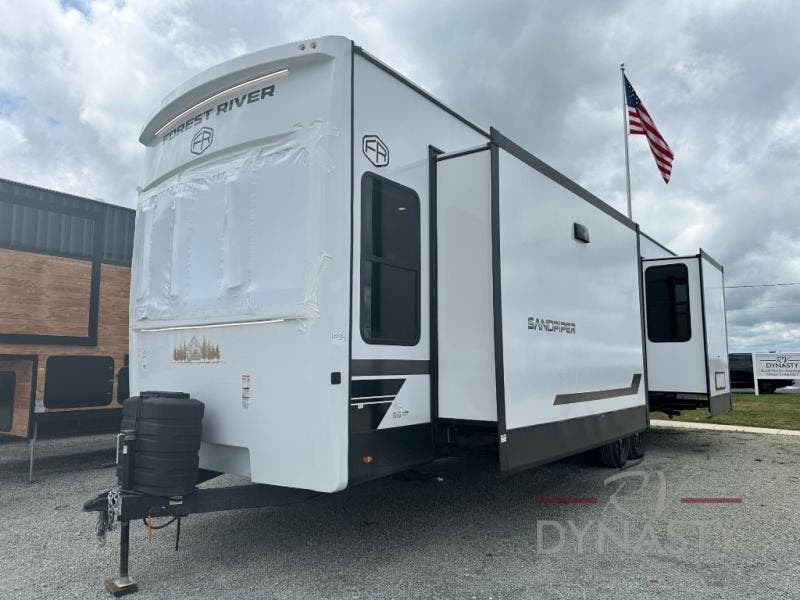 2026 Sandpiper Destination Trailers 389HBFL by Forest River from RV Dynasty in Bunker Hill, Indiana