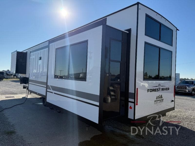 New 2026 Forest River Cedar Creek Cottage Fifth Wheels 412FWC available in Bunker Hill, Indiana