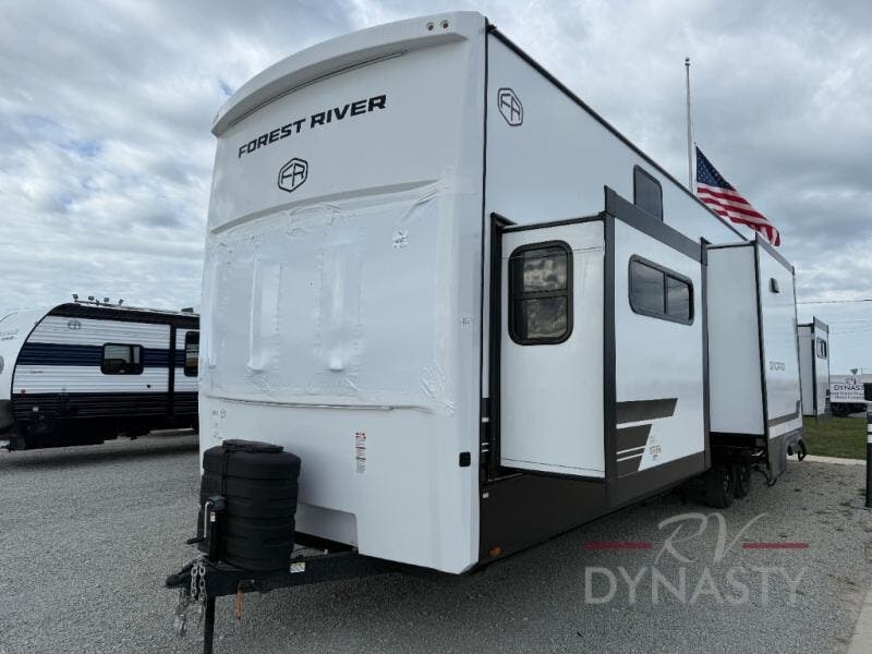 2026 Sandpiper Destination Trailers 41DUPLEX by Forest River from RV Dynasty in Bunker Hill, Indiana