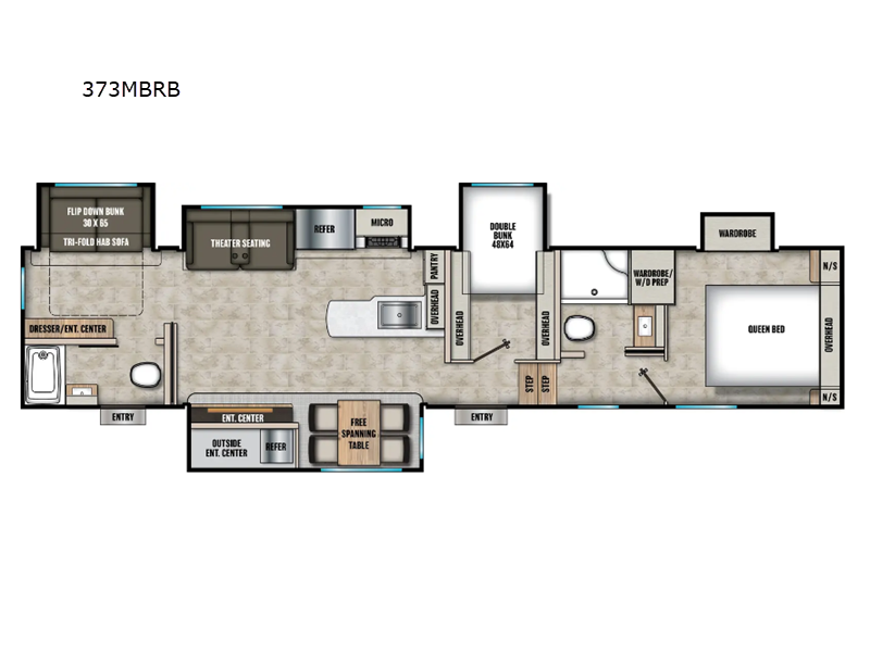 2026 Shasta Phoenix 373MBRB - New Fifth Wheel For Sale by RV Dynasty in Bunker Hill, Indiana features Slideout