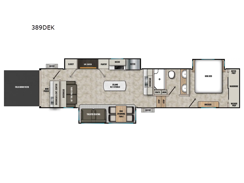 2027 Shasta Phoenix 389DEK - New Fifth Wheel For Sale by RV Dynasty in Bunker Hill, Indiana features Slideout