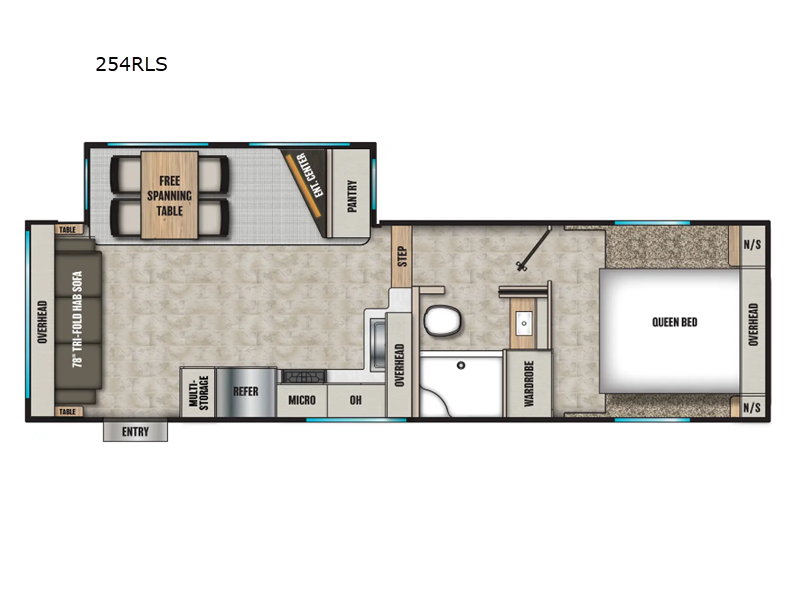 2027 Shasta Phoenix Lite 254RLS - New Fifth Wheel For Sale by RV Dynasty in Bunker Hill, Indiana features Slideout