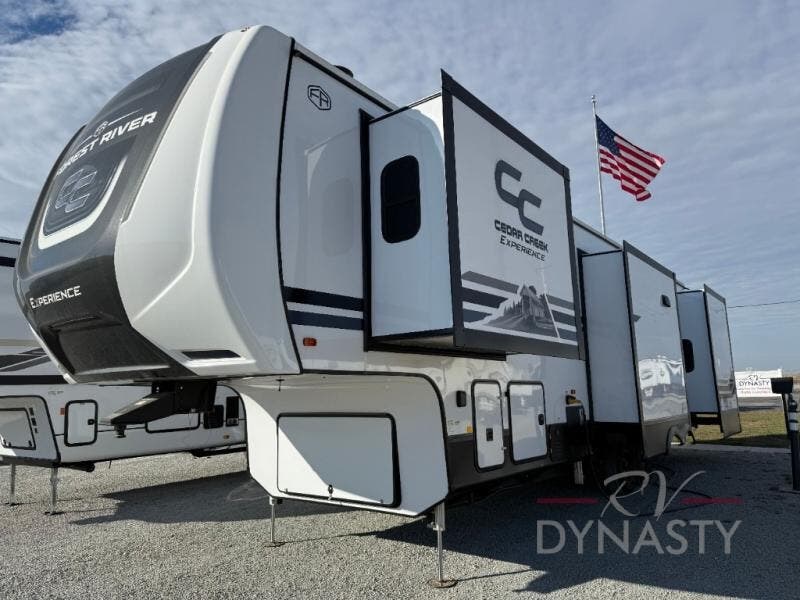 2025 Cedar Creek Experience 33BH by Forest River from RV Dynasty in Bunker Hill, Indiana