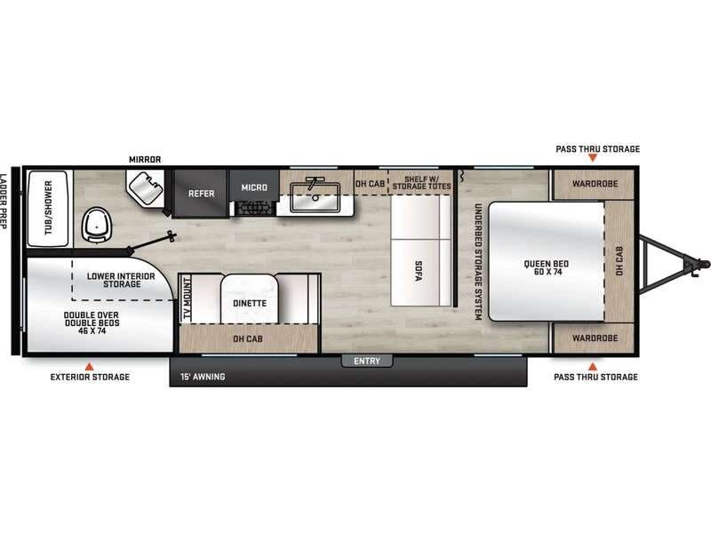 2026 Coachmen Catalina Summit Series 8 261BH - New Travel Trailer For Sale by RV Dynasty in Bunker Hill, Indiana
