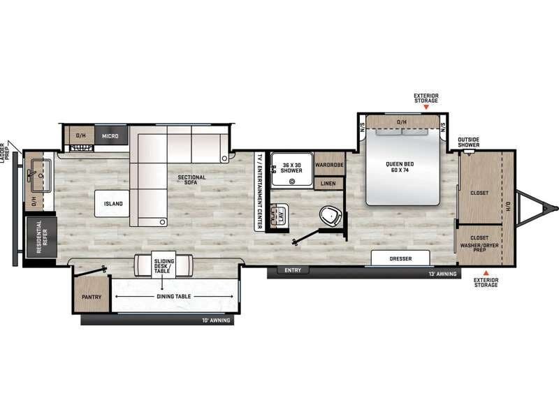2026 Coachmen Catalina Legacy Edition 323MAZE - New Travel Trailer For Sale by RV Dynasty in Bunker Hill, Indiana features Slideout