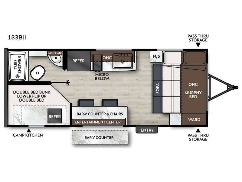 2026 Coachmen Apex Nano 183BH - New Travel Trailer For Sale by RV Dynasty in Bunker Hill, Indiana