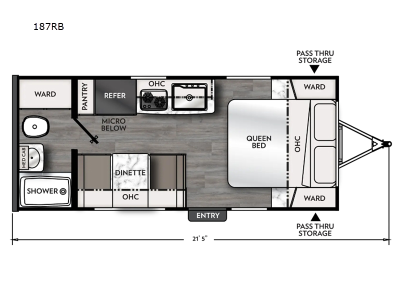 2026 Coachmen Apex Nano 187RB - New Travel Trailer For Sale by RV Dynasty in Bunker Hill, Indiana
