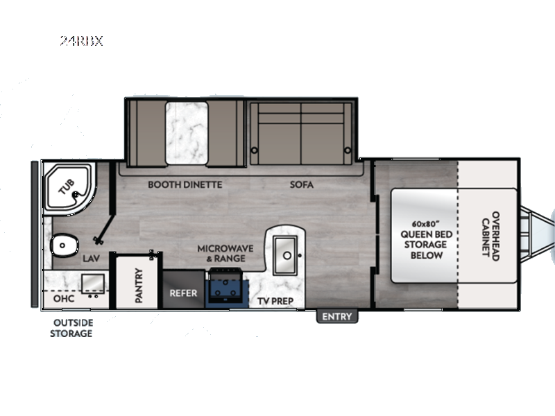 2026 Coachmen Apex X Series 24RBX - New Travel Trailer For Sale by RV Dynasty in Bunker Hill, Indiana features Slideout