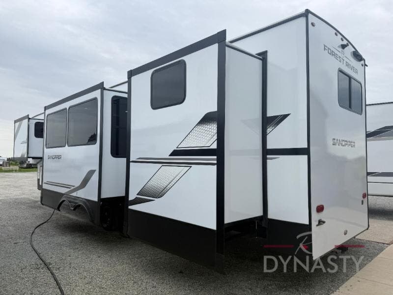 New 2026 Forest River Sandpiper 3844QUAD available in Bunker Hill, Indiana