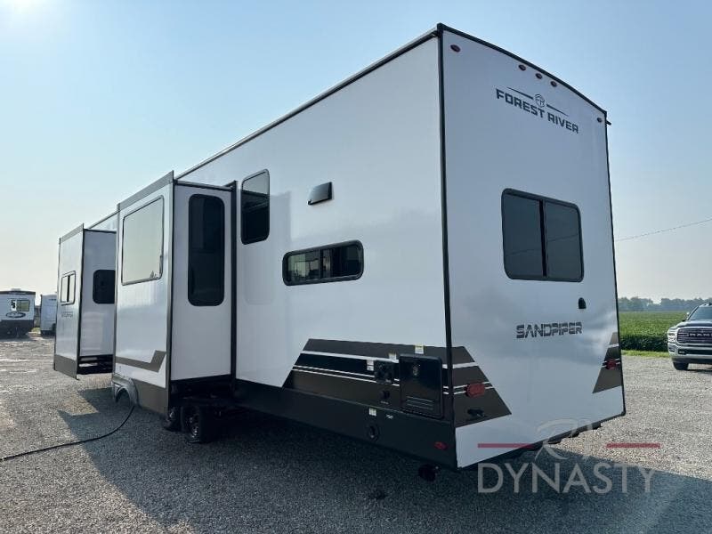 New 2026 Forest River Sandpiper Destination Trailers 396RKLR available in Bunker Hill, Indiana
