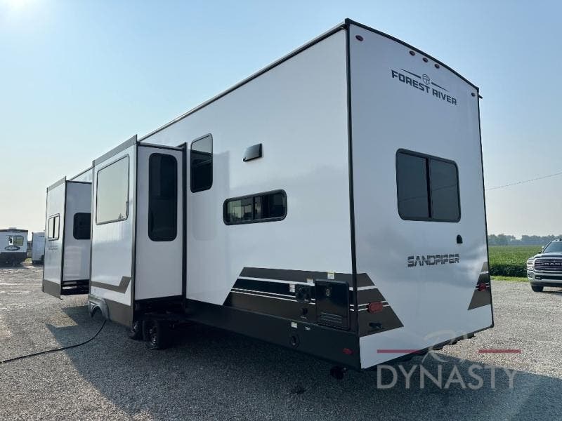 New 2026 Forest River Sandpiper Destination Trailers 396RKLR available in Bunker Hill, Indiana