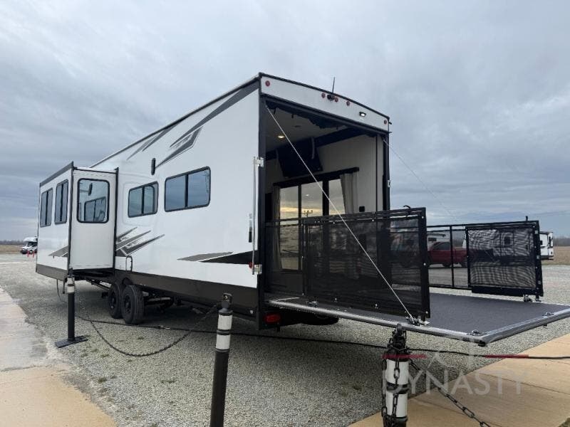 New 2026 Forest River Cherokee Wolf Pack 350PACK15 available in Bunker Hill, Indiana