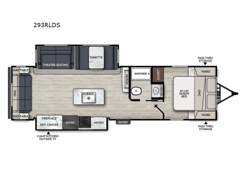 2026 Coachmen Apex Ultra-Lite 293RLDS - New Travel Trailer For Sale by RV Dynasty in Bunker Hill, Indiana features Slideout