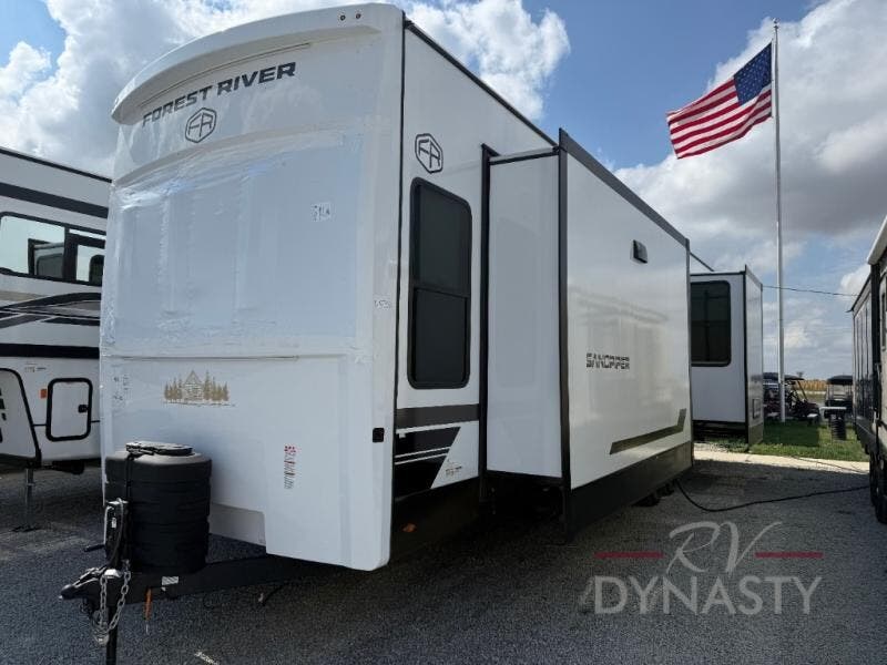 2026 Sandpiper Destination Trailers 389HBFL by Forest River from RV Dynasty in Bunker Hill, Indiana