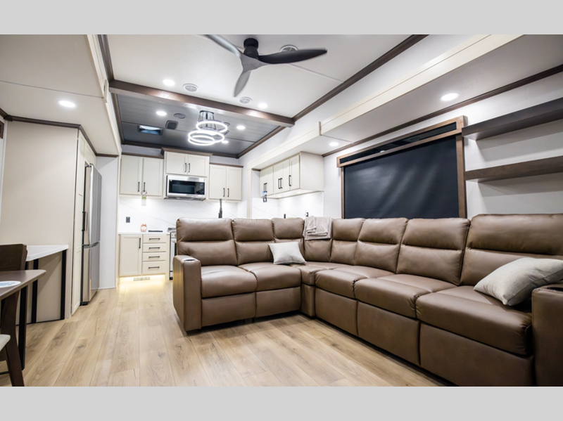 New 2026 Forest River RiverStone 43BFC available in Bunker Hill, Indiana