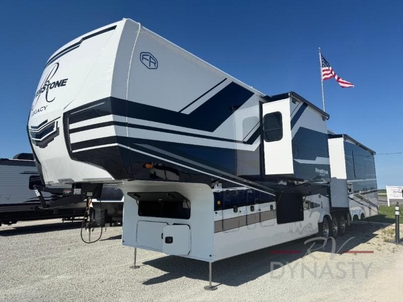 2026 Forest River RiverStone 43BFC - New Fifth Wheel For Sale by RV Dynasty in Bunker Hill, Indiana features Slideout