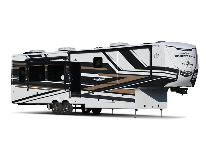 2026 Forest River RiverStone 39RKFB - New Fifth Wheel For Sale by RV Dynasty in Bunker Hill, Indiana features Slideout