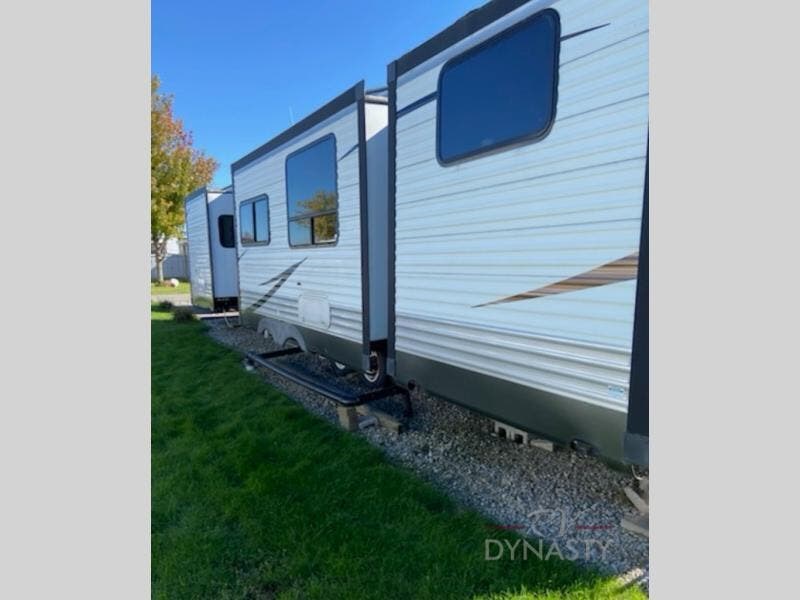 Used 2017 Forest River Wildwood DLX 402QBQ available in Bunker Hill, Indiana