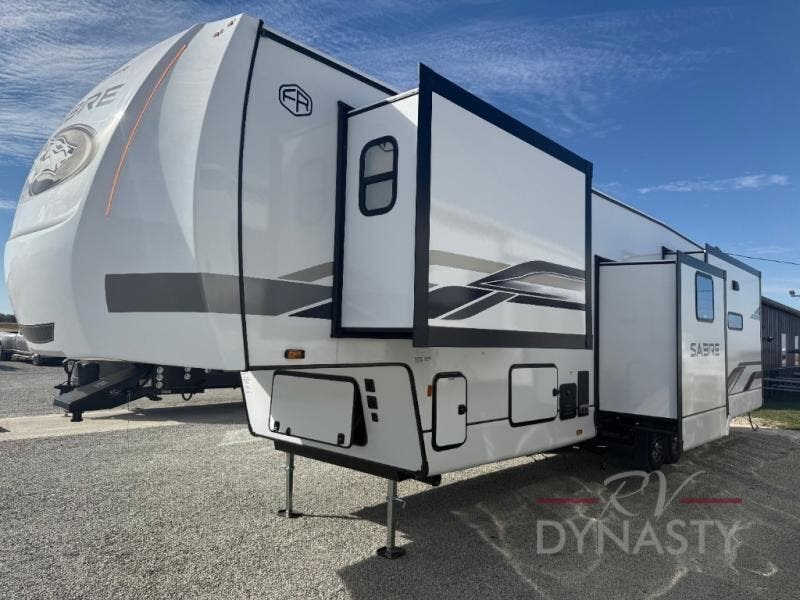 2026 Forest River Sabre 36FLX - New Fifth Wheel For Sale by RV Dynasty in Bunker Hill, Indiana features Slideout