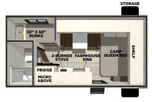 2027 East to West Della Terra 15BH - New Travel Trailer For Sale by RV Dynasty in Bunker Hill, Indiana