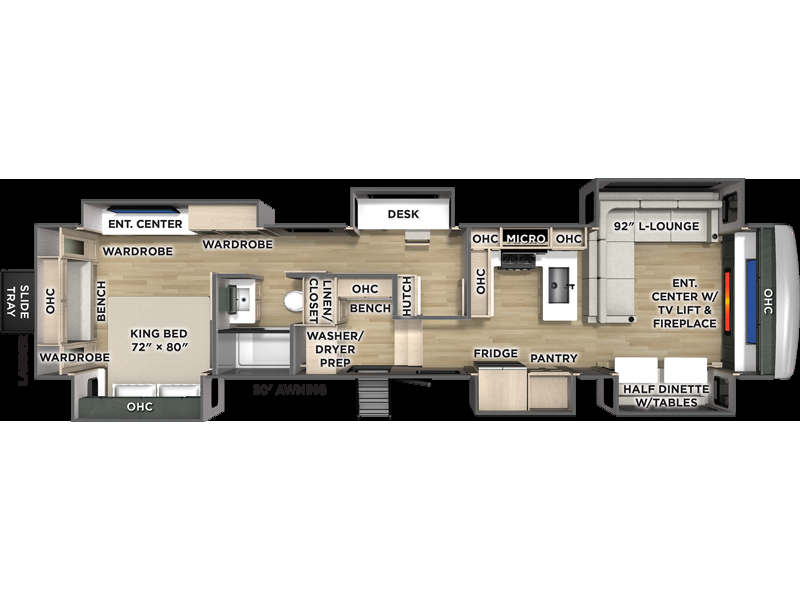 2027 Forest River River Ranch 396FLL - New Fifth Wheel For Sale by RV Dynasty in Bunker Hill, Indiana