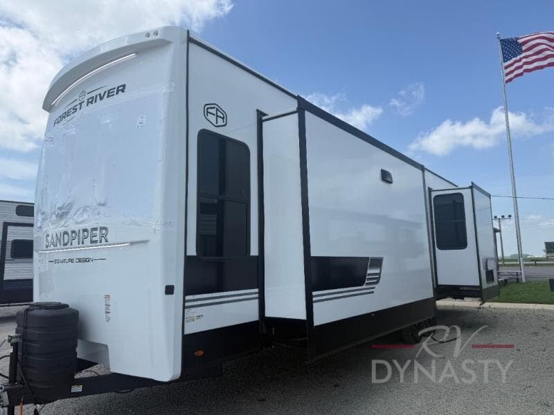 2027 Sandpiper Destination Trailers 389HBFL by Forest River from RV Dynasty in Bunker Hill, Indiana