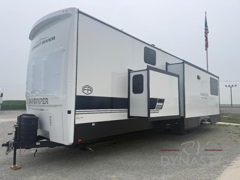 2027 Sandpiper Destination Trailers 411DBDL by Forest River from RV Dynasty in Bunker Hill, Indiana