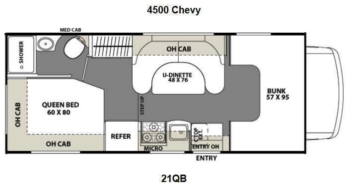 2015 Coachmen Freelander 21QB  Chevy 4500 - Used Class C For Sale by RV Dynasty in Bunker Hill, Indiana