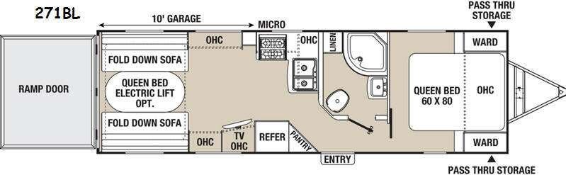 2016 Coachmen Freedom Express 271BL - New Toy Hauler For Sale by RV Dynasty in Bunker Hill, Indiana
