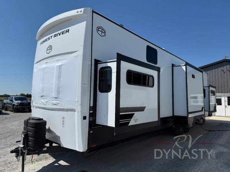 2026 Sandpiper Destination Trailers 41DUPLEX by Forest River from RV Dynasty in Bunker Hill, Indiana