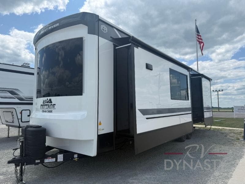 2026 Cedar Creek Cottage 40CMK by Forest River from RV Dynasty in Bunker Hill, Indiana