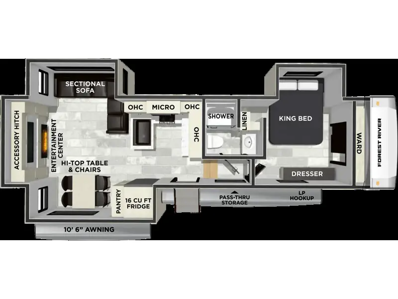 2027 Forest River Cardinal 32CHILL - New Fifth Wheel For Sale by RV Dynasty in Bunker Hill, Indiana